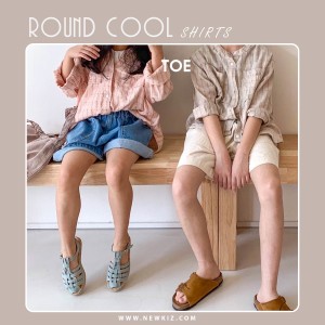 Áo sơ mi khoác nhẹ cá tính Round Cool Shirts AK21 (라운드 쿨 NB)